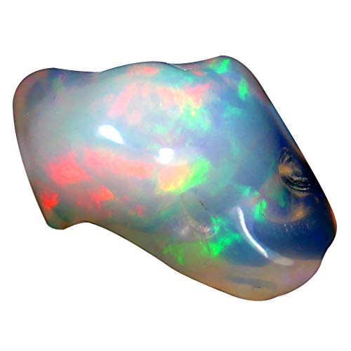 Opale arc-en-ciel d'Éthiopie de 26 mm pour sublimer vos bijoux de soirée faits main