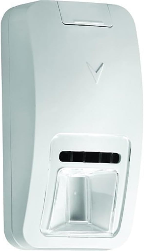 DSC PG9974P PowerG Wireless Mirror Optic PIR Motion Detector with Pet Immunity; Compatible with PowerSeries Neo, PowerSeries Pro and Qolsys Panels; 49 ft./90° Coverage Area