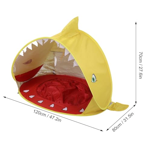 LAISANIM Pop Up Beach Tent with Builtin Pool for Toddlers 47x31x28in Lightweight Portable Sun Shelter - Quick Setup Sun Protection and Ventilated Design for Family Beach Outings and - Image 8