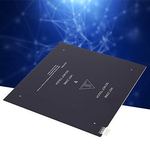 Con accessori per cavi 310x310mm letto caldo da