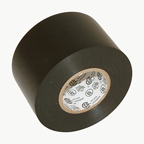 JVCC Premium Grade Electrical Tape [8 mils Thick] (EL7566-AW): 2 in. (48mm Actual) x 66 ft. (Black)