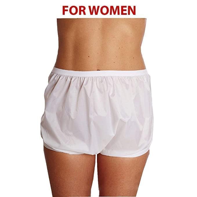 Image of Adult Pull-On Pants Waterproof Incontinence Brief- Unisex - Soft, Noiseless I Swim Brief I Bedwetting Brief I Overpants (XL)