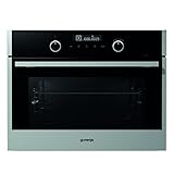 Gorenje BCM 547 S12X Backofen Elektro / A / Backmuffe Homemade 50 L / Edelstahl / TouchControl Display / Stirrer Technologie / AquaClean / Anti-Fingerprint