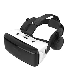 Cospex G06E Virtual Reality Headset with Anti-Glasses & Anti-Radiation Adjustable Screen Headband 2023 Latest Virtual Reality Box_M12