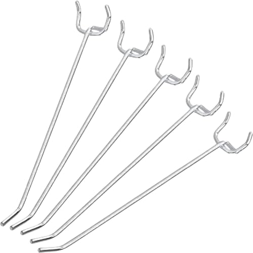 Neiko 53102A 6” Pegboard Hook Organizer Kit, 50 Pack,...