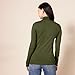 Amazon Essentials Women's Classic-Fit Lightweight Long-Sleeve Turtleneck Sweater (Available in Plus Size), Olive, Medium