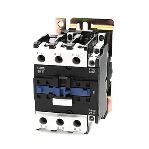 Contacteur AC CJX2-5011 bobine 24V pour sécuriser la commande de moteur 3 phases
