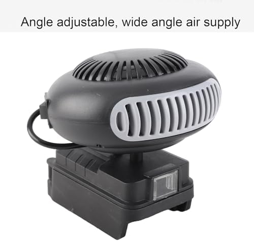 Calefactor Eléctrico Portátil 170W 18V 2 Velocidades con Termostato miniatura 4