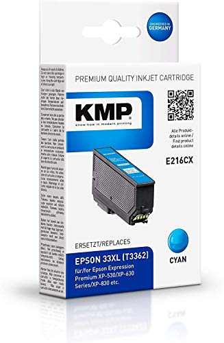 Preisvergleich Produktbild KMP Patrone Epson 33XL (T3362) Comp. Cyan E222CX