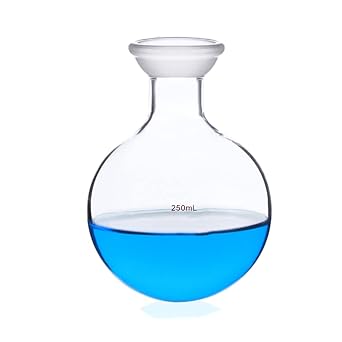 250ml S35 Spherical Joint Glass Flask Rotavapor Receiving Vessel 35/20 Ball Socket Round Bottom Reservoir Bottle