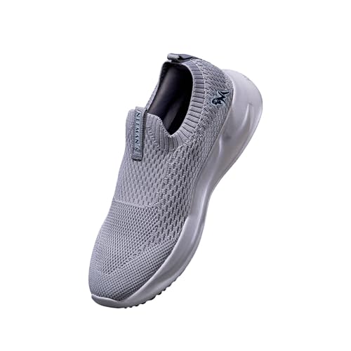 Image of Neeman's Knit Trainers for Men | Breathable & Stretchy Gym Shoes with Cushioned Sole | Supportive, Lightweight & Built for Every Workout