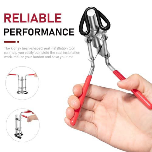 Image of Hydraulic Cylinder Seal Kit-Rod Seal Install Tool-Hydraulic U-Cup Twistor Installation Tool Seal Twistor Install Tool Set with 2 Side Pick & Hook Multi Tool 5PCS