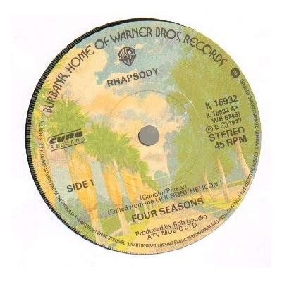 FOUR SEASONS - RHAPSODY - 7 inch vinyl / 45