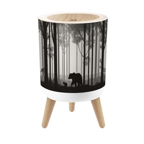 Caneca pequeña con tapa y diseño boho 7L para interiores