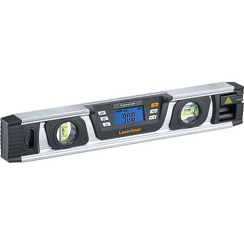 Umarex Laserliner DigiLevel Laser G40 digitale Elektronik-Wasserwaage (Messgerät elektronisch, digitale 360°-Neigungsmessung, 90°/45°/0°-Signalisierung, Libellengenauigkeit ± 0,5 mm / m)