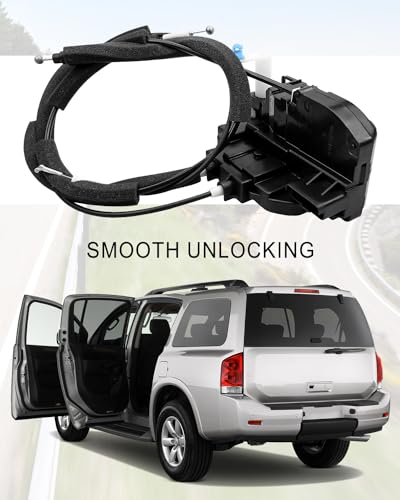 Image of Door Lock Latch Actuator Assembly Fit for Nissan Armada Titan 2005-2012 Infiniti QX56 2005-2007 Replace 937-232 80501-9FG0A 80501-ZH000, Front Left Driver Side