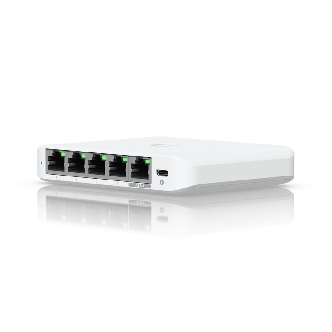 Ubiquiti Unifi Usw Flex 2.5g Compact 8 Port Switch - UsW-FleX-2.5G-8 - Eu Psu