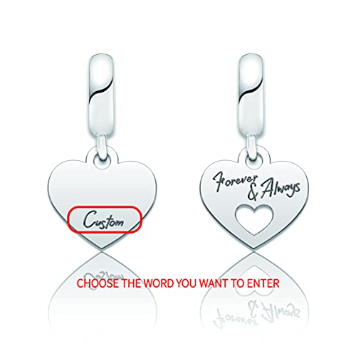 CharmSStory Forever and Always Arrow Through a Heart Charm Beads for European Bracelet2