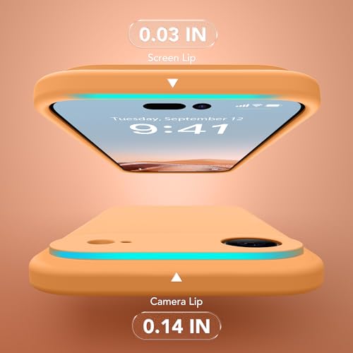 Image of Magnetic for iPhone Air Case Silicone Cantaloupe