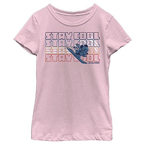 T-shirt fille Mickey Disney anti-irritation sous la veste de ski