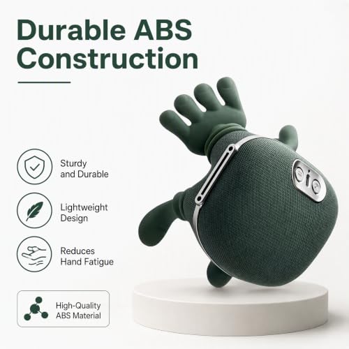 Image of Neck and Shoulder Massager, 4D Hand-Mimic Massage Heated Massager, Neck Massager with Fingers for Comfort, Relax Muscle Tension (Green)