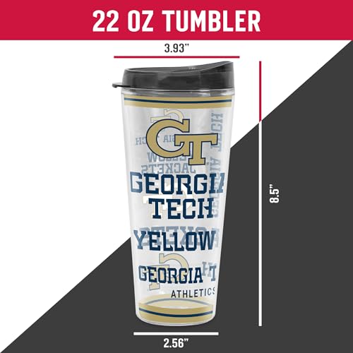 Image of Rico Industries NCAA College Double Wall Mayhem 16oz Or 20oz Tritan Tumbler W Lid
