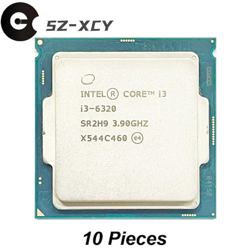 Processeur i3 6320 quad-thread 4M cache LGA 1151 lot de 10 CPU bureautique - 2