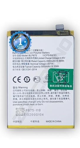 Image of Original BLP875 Battery for Oppo Q3S Battery with 1 Year Warranty**** (N52)