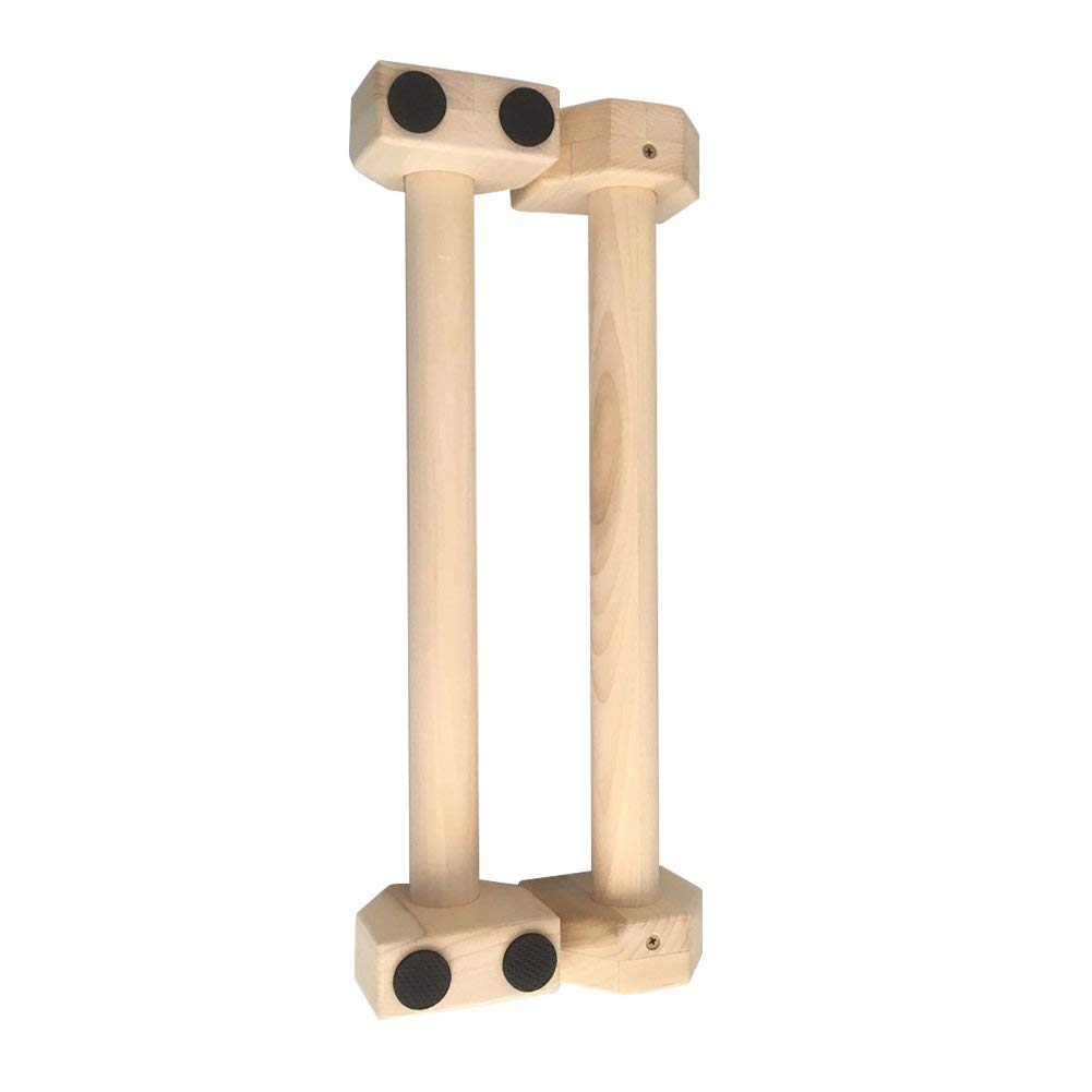 1 paio di 50 cm a forma di H flessioni aerobica invertito personalizzato bipolare push-up telaio estensione barre parallele
