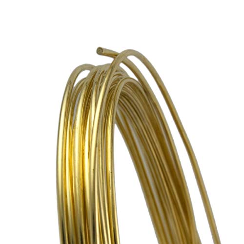 Image of ART IFACT 10 Meter Brass Wire - 10 Gauge (3.251 mm Diameter) - Golden Wire for Jewellery - DIY Jewellery & Artistic6