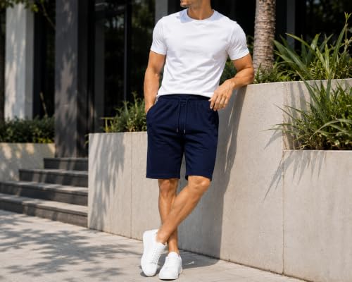 Image of Shorts for Men | Men's Cotton Shorts | Casual Regular Fit | Drawstring Waist | Soft & Breathable | Summer Wear | Sizes (S,M,L,XL,XXL,3XL,4XL,5XL)