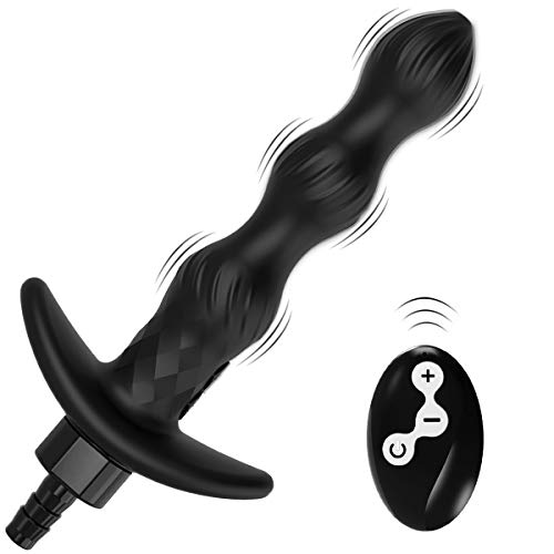 Silicone Anal Beads Butt Plugs, Anal Trainer with 3 Different Size,Anal Training Sets for Beginners Advanced Users,Pack of 3 Prostate Sex Toys (1 pcs Anal Plug Vibe)