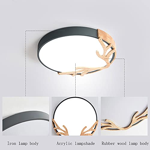 Plafond LED Aron Corner blanc 50 cm réglable pour luminaire de salon moderne - 4