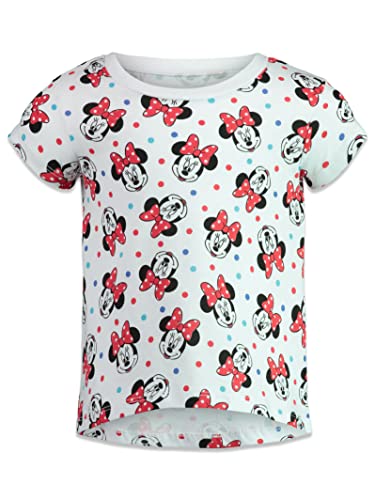 Disney G0T8934MM Mickey Mouse Minnie Mouse Toddler Girls 4 Pack T-Shirts 5T thumb #4