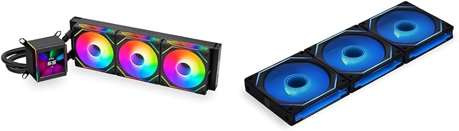 Amazon.com: Lian Li Galahad II LCD 360 AIO CPU Liquid Cooler with