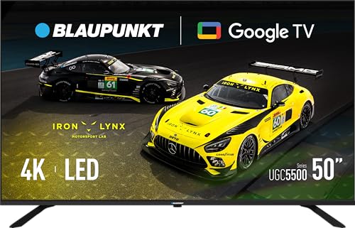 Blaupunkt 50 4K Ultra HD Smart LED TV | DLED Direct Type | ARM Cortex Quad Core | DVB-T/T2 | Wide Viewing Angle | Model 50UGC5500