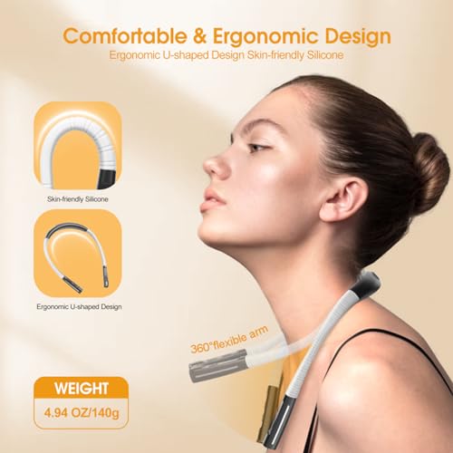 Yussot Led Neck Reading Light,Book Light For Reading In Bed With Safety Warning Light thumb #2