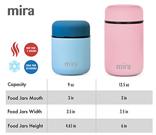Mira 9Oz Insulated Food Jar Thermo For Hot Food & Soup thumb #2