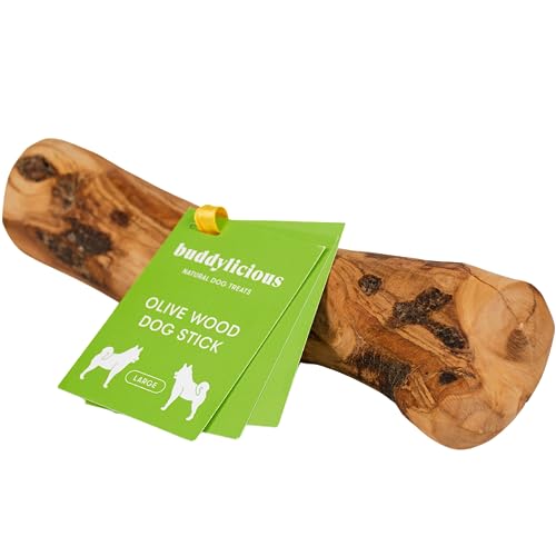 BUDDYLICIOUS NATURAL DOG TREATS Olive Sticks For Dogs, M - Dogs up to 20KG
