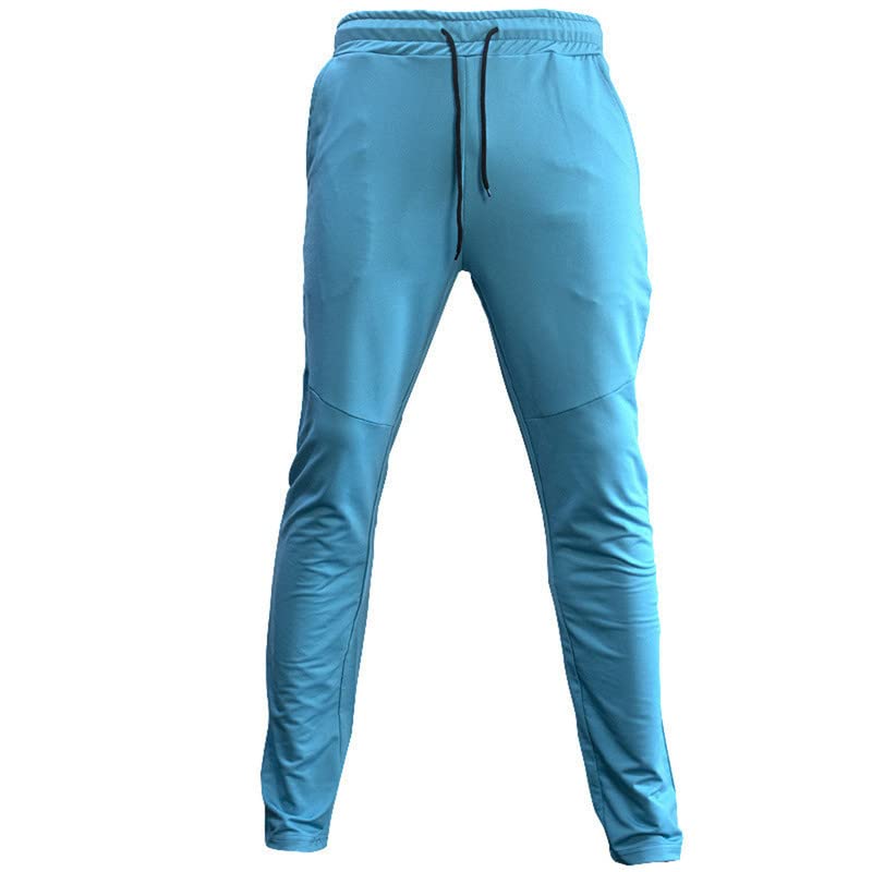 Tuta da uomo 2 pezzi Full Zip con cappuccio tuta atletica casual sport jogging set per gli uomini, Blu, XL