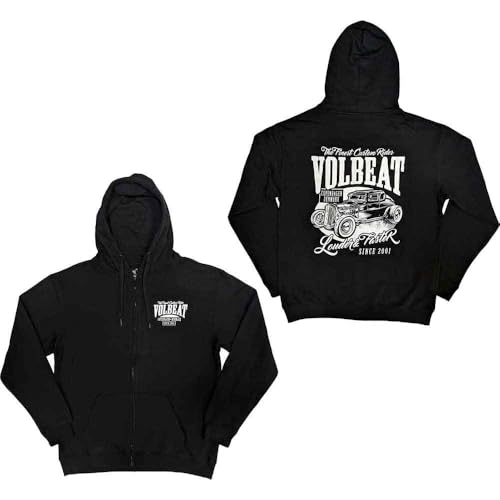 Veste à capuche Volbeat Louder and Faster sweat rock
