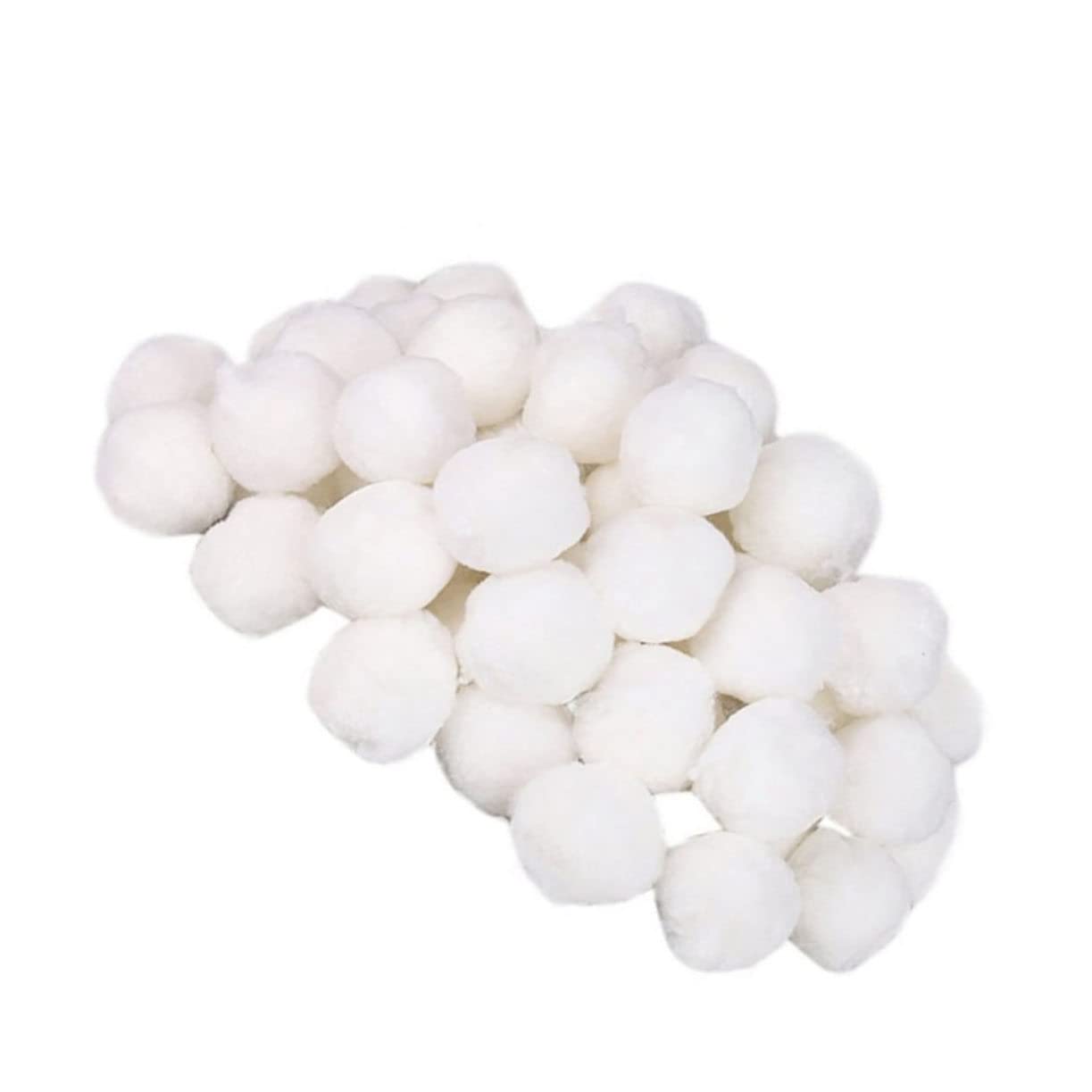 Yardwe 1 Pack pool filter ball pool cleaning balls fish tank filter balls pool filter media balls Sponge Balls poly balls pool filter sand filter polyester fiber Float white Spa