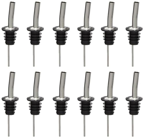 Soro Essentials- Set of 12 Stainless Steel Speed Jet Liquor