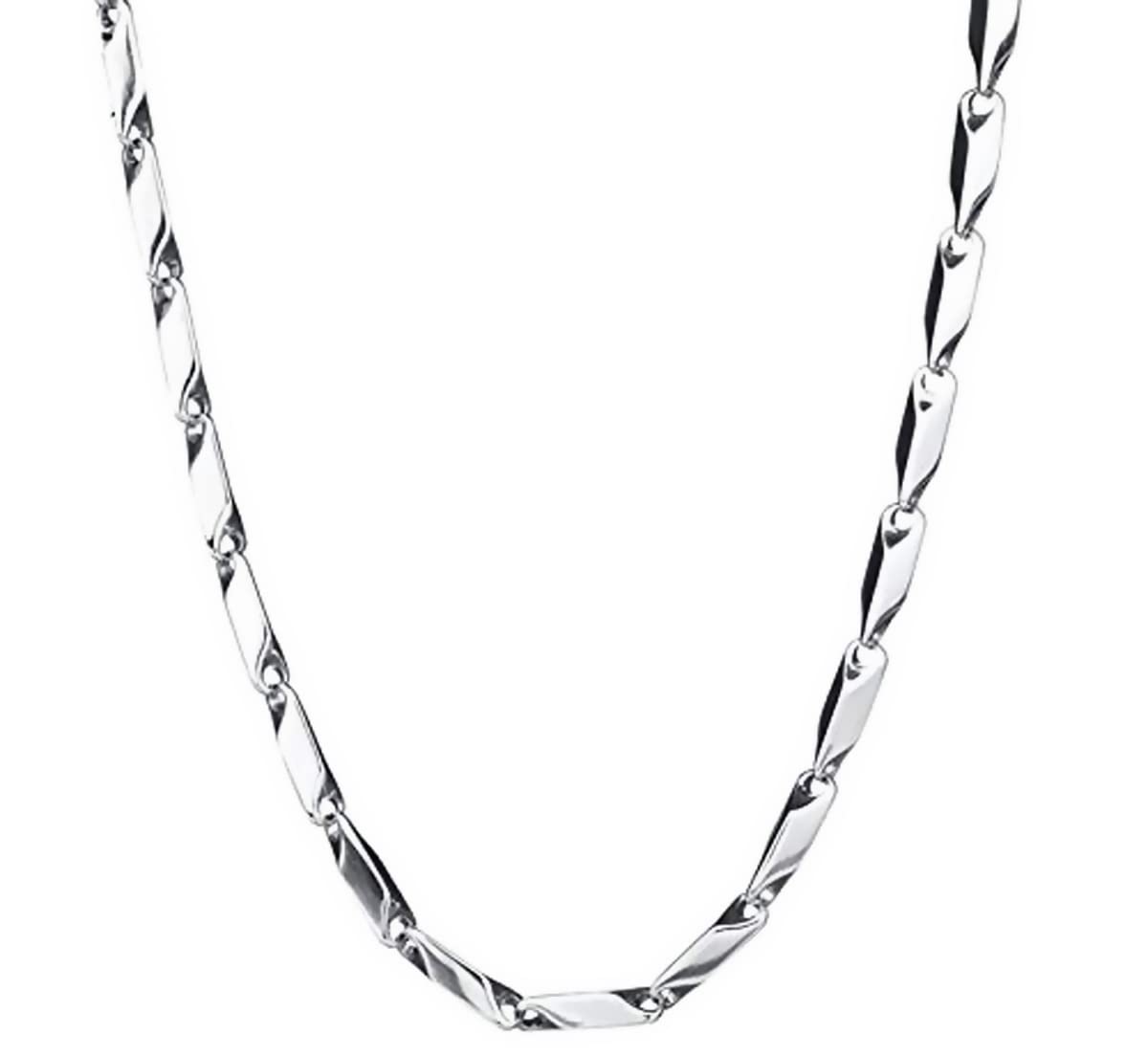Aadishree Dazzling Solid Titanium Plated SS Chain For Men Titanium Plated Aluminum Chain-image-48