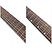 Inlaystickers Inlay Sticker Fret Markers for Guitars & Bass - Custom Dots Set - White Pearl F-085CD-WT-AZ