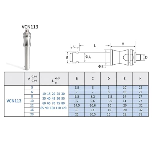Goupille à bille à dégagement rapide pour réglage de structures - 2