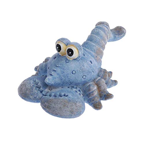 Tubayia Harz Hummer Figur Aquarium Landschaft Dekoration Ornament für Fisch Tank Aquarien