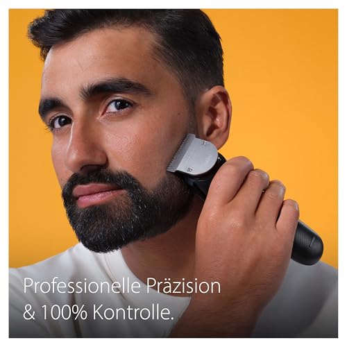 Braun Barttrimmer Series 9, Elektrischer Bartschneider Herren mit 11 Barber-Tools, Ultrascharfe...