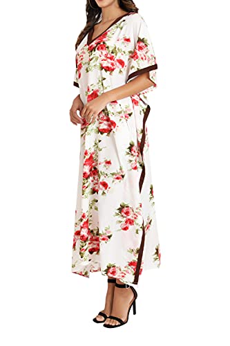 Image of Miss Lavish London Women's Kaftan- Kaftan Dress for Casual, Party, Evening, Vacation and Everyday Wear