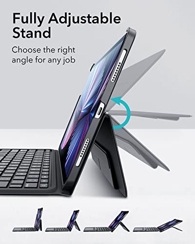 Esr Ascend Keyboard Case Paper-Feel Magnetic Screen Protector Compatible With Ipad Pro 11 (2021/2020/2018) And Ipad Air 5/4 (2022/2020, 10.9 Inch), Write And Draw Like On Paper #TOP3